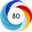 Altmetric score 80