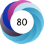 Altmetric score 80