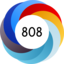 Altmetric score 808