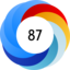 Altmetric score 87