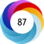 Altmetric score 87