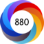 Altmetric score 880